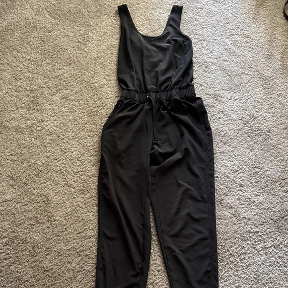 Patagonia Black Sleeveless Jumpsuit - Picture 1 of 4